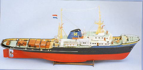 デンマーク・ビリングボート社（#592)ズワルトゼー号（船体ABS）/（株）帆船模型スタジオＭ